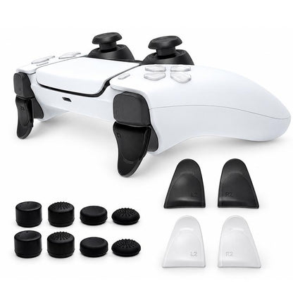 XDcase 12-in-1 Set For PS5 Controller L2/R2 Triggers Extenders & Anti-slip Thumb Grips