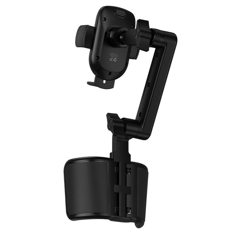 hoco H113 Oak Push-type Magnetic Car Holder with Cup Holder
