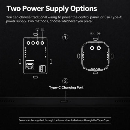 CCP-TY10 10 inch Touch Screen Tuya Smart Home Control Panel Compatible with ZigBee, EU Edition, US Edition