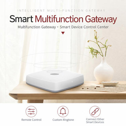 Tuya Smart Home Wired Smart Multifunctional Gateway Compatible with ZigBee, without Bluetooth, with Bluetooth
