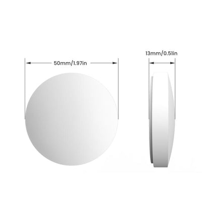 MOES ZT-S02-SR Smart Wireless Remote Control Press Button Scene Switch Compatible with ZigBee Gateway