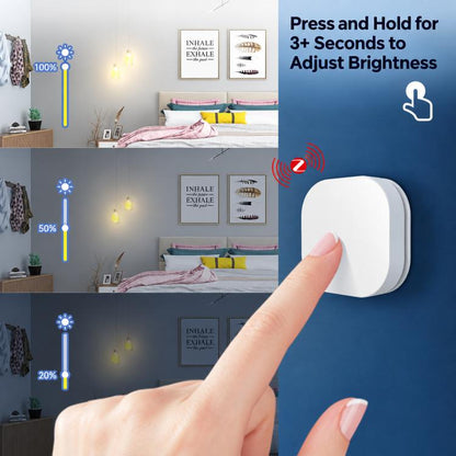MOES ZT-SY-SR-C IP55 Waterproof Smart Wireless Button Scene Switch Compatible with ZigBee Gateway