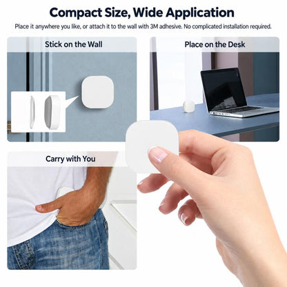 MOES ZT-SY-SR-C IP55 Waterproof Smart Wireless Button Scene Switch Compatible with ZigBee Gateway
