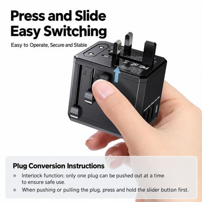 Universal Travel Adapter Socket Worldwide Charger
