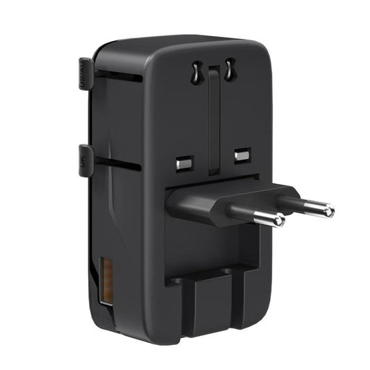 Ultra-thin 25W Fast Charging Universal Travel Adapter Socket Worldwide Charger
