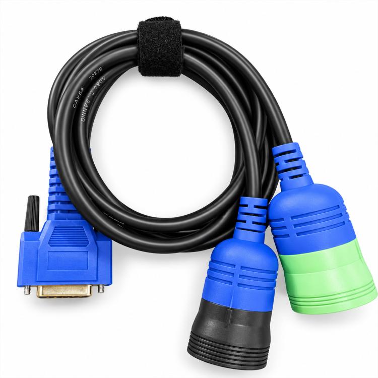 PN 493148 6Pin + 9Pin Y Deutsch-Compatible Connector Cable For Nexiq, OPP Bag, Box Package