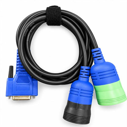PN 493148 6Pin + 9Pin Y Deutsch-Compatible Connector Cable For Nexiq, OPP Bag, Box Package