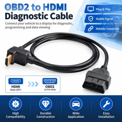 OBD2 Cable Harness for Ford Xcal4 X4 Performance Programmer with V3 Port Compatible Vehicles