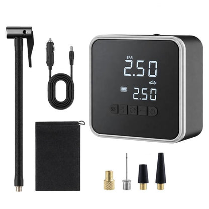 19mm Cylinder Multi-function Car Air Pump, 716 with DC Cable, 717 with 6000mAh, 718 with 6000mAh + DC Cable