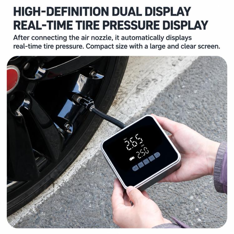 19mm Cylinder Multi-function Car Air Pump, 716 with DC Cable, 717 with 6000mAh, 718 with 6000mAh + DC Cable