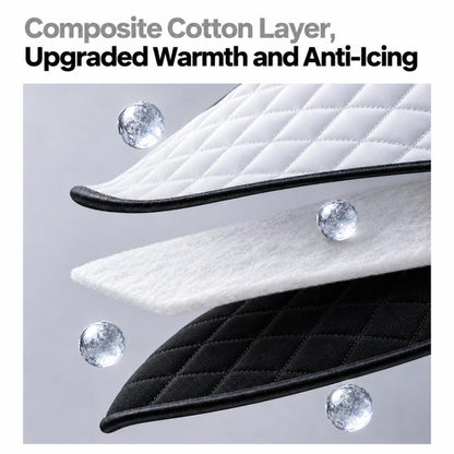 CT-XD985 PEVA Aluminized Film Full Cover Car Snow Shield Windshield Cover with 10 Straps