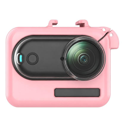 PC Camera Charging Box Cover with TPU Lens Cap, For Insta360 GO 3 / 3S