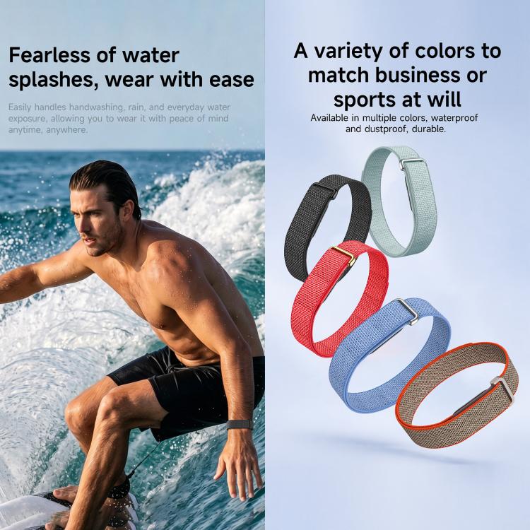 HK13 Screenless Smart Bracelet Fitness Band, QWatch Pro, Heart Rate, Blood Oxygen Monitoring