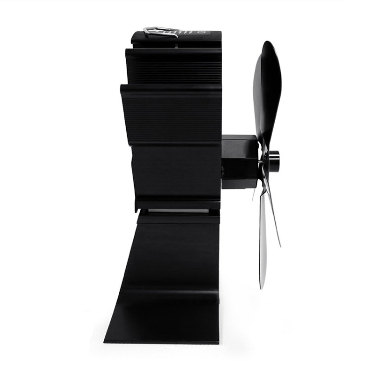 YL602 5-Blade High Temperature Metal Heat Powered Fireplace Stove Fan, YL602 (Black), YL602 (Bronze), YL602 (Grey), YL602 (Gold), YL602 (Rose Red), YL602 (Silver)