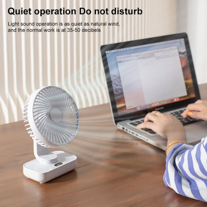 D606Y Portable Desktop Oscillating Small Fan, D606Y