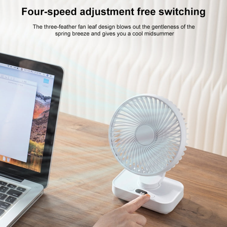 D606Y Portable Desktop Oscillating Small Fan, D606Y