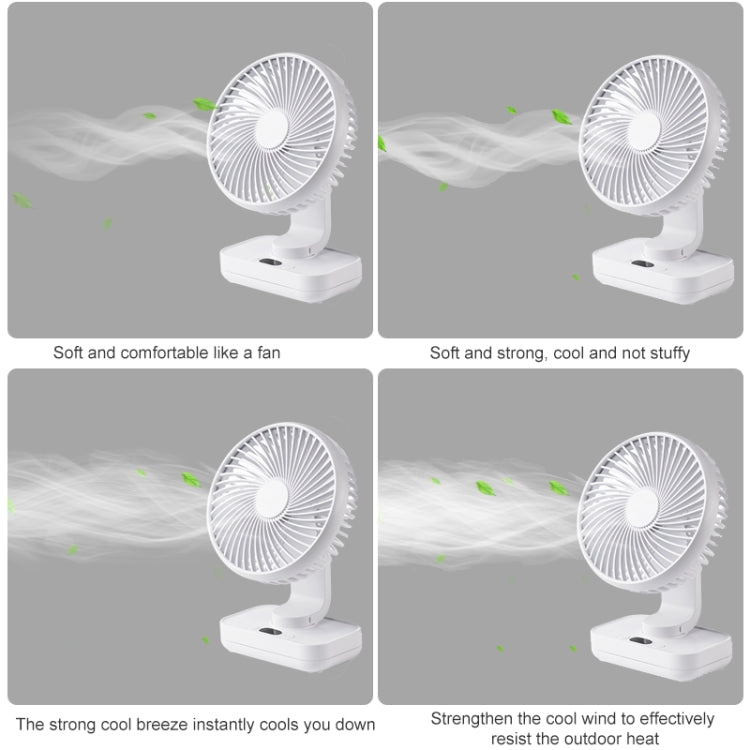 D606Y Portable Desktop Oscillating Small Fan, D606Y