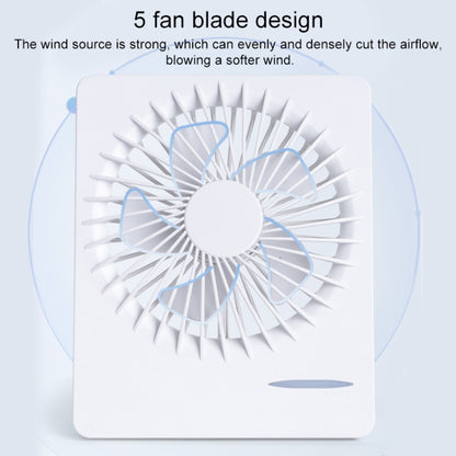 Portable Dormitory Desktop Electric Fan USB Charging Mini Fan