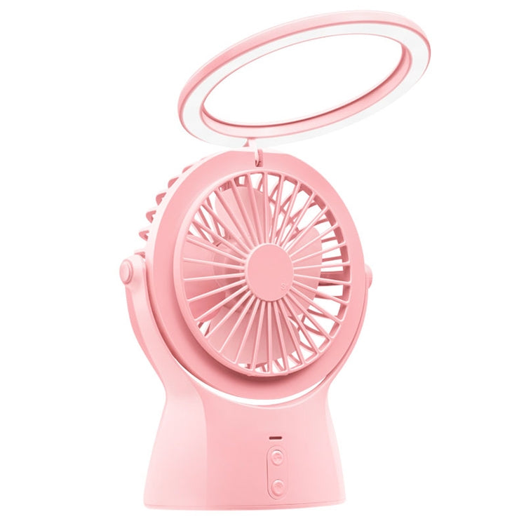 S1 Multi-function Portable USB Charging Mute Desktop Electric Fan Table Lamp, with 3 Speed Control