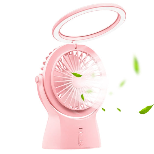 S1 Multi-function Portable USB Charging Mute Desktop Electric Fan Table Lamp, with 3 Speed Control