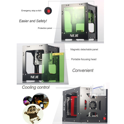 NEJE DK-8-KZ 1500mW USB DIY Laser Engraver Carving Machine, DK-8-KZ