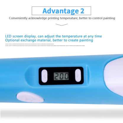 Hand-held 3D Printing Pen, AU Plug, AU Plug
