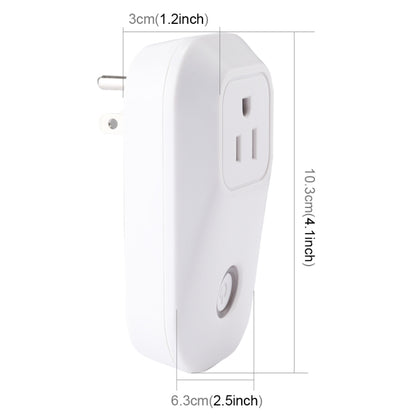 S20 WiFi Smart Power Plug Socket Wireless Remote Control Timer Power Switch, Compatible with Alexa and Google Home, Support iOS and Android, US Plug, S20 US