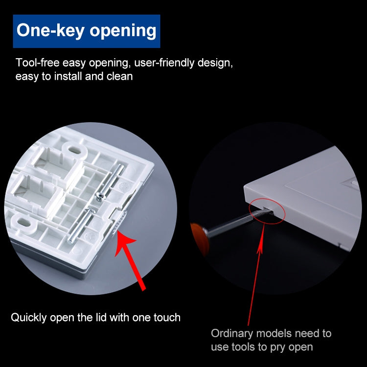 CAT.6 Shielded Pass-through Network Module, Dual Ports Panel + Shielded Pass-through + Telephone Socket, Dual Ports Panel+Shielded Pass-through+Telephone Socket