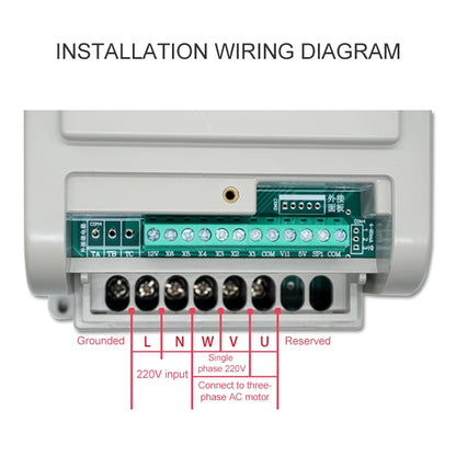 AT1-0750X 0.75KW 220V Single-phase Input Three-phase Output Inverter, AT1-0750X