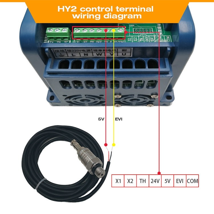 HY2-1500X 1.5KW 220V Single-phase Input Single-phase Output Constant Pressure Water Supply Inverter, HY2-1500X