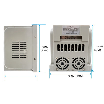 AT1-04K0X 4KW 220V Single-phase Input Three-phase Output Inverter, AT1-04K0X