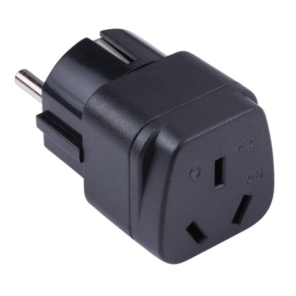 Portable Three-hole AU to UK Plug Socket Power Adapter, AU to UK, AU to EU