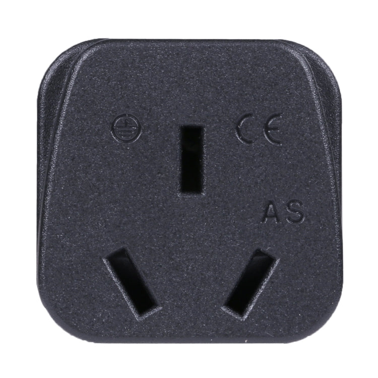 Portable Three-hole AU to UK Plug Socket Power Adapter, AU to UK, AU to EU
