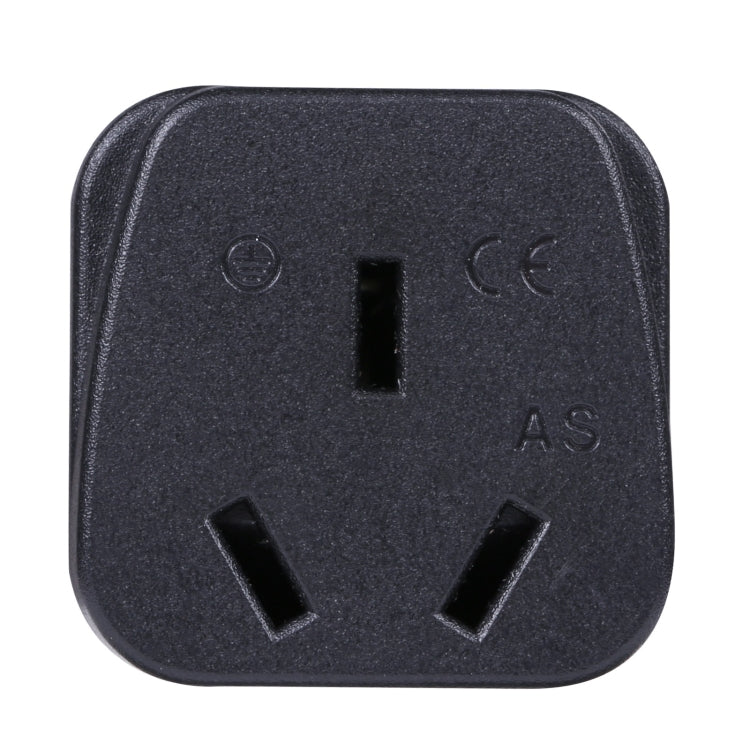 Portable Three-hole AU to UK Plug Socket Power Adapter with Fuse, AU to UK with Fuse