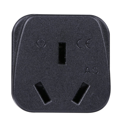 Portable Three-hole AU to UK Plug Socket Power Adapter with Fuse, AU to UK with Fuse