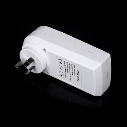 AC 240V Smart Home Plug-in Programmable LCD Display Clock Summer Time Function 12/24 Hours Changeable Timer Switch Socket, AU Plug, AC 240V AU Plug