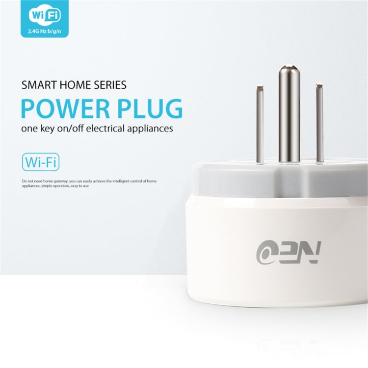 NEO NAS-WR02W WiFi US Smart Power Plug,with Remote Control Appliance Power ON/OFF via App & Timing function, NAS-WR02W