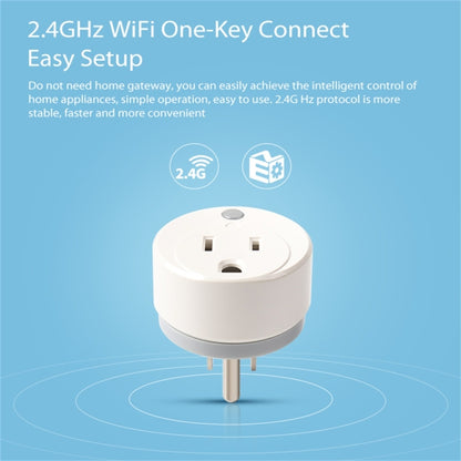 NEO NAS-WR02W WiFi US Smart Power Plug,with Remote Control Appliance Power ON/OFF via App & Timing function, NAS-WR02W