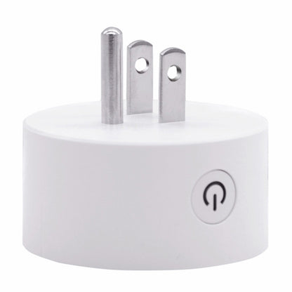 SA-003 10A Mini WiFi Plug Timing Smart Socket Works with Alexa & Google Home, AC 100-240V, US Plug, SA-003