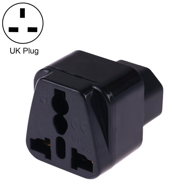 Portable Universal Socket to C14 Male Plug UPS PDU APC Computer Server Power Adapter Travel Charger, C14 Plug, C14 Adapter