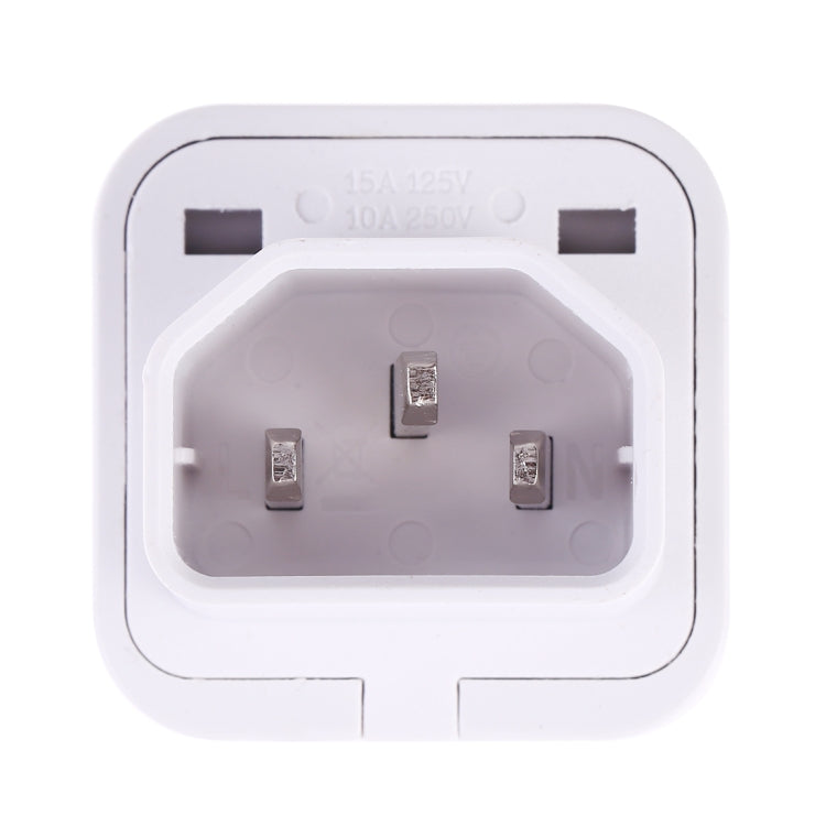 Portable Universal Socket to C14 Male Plug UPS PDU APC Computer Server Power Adapter Travel Charger, C14 Plug, C14 Adapter