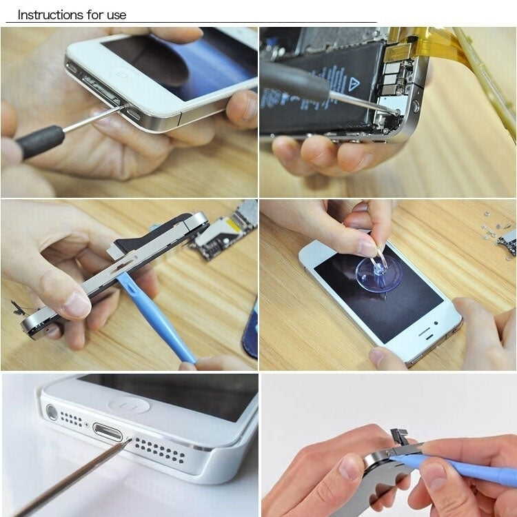 12 in 1 Professional Screwdriver Repair Open Tool Kit for Mobile Phones, 12 in 1
