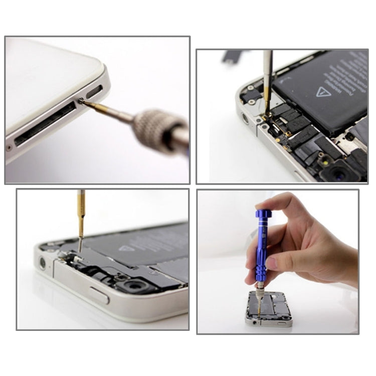 Appropriative Professional Screwdriver Repair Open Tool Kit with Roll Leather Bag For iPhone 7 & 7 Plus , 9 in 1