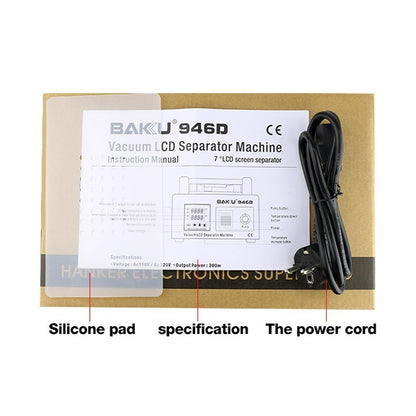 BAKU BK-946D 200W Vacuum LCD Touch Panel Separator Machine, AC 220V, BK-946D 200W 220V
