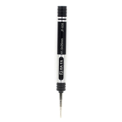 JF-608-H1.5 Metal Mobile Phone Repair Tool Hexagon Head Screwdriver, H1.5 Torx