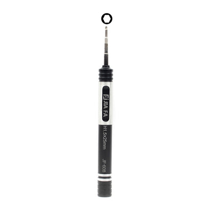 JF-608-H1.5 Metal Mobile Phone Repair Tool Hexagon Head Screwdriver, H1.5 Torx