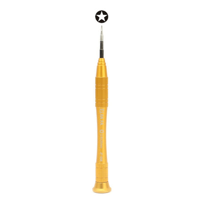 JF-658-0.8 Metal Mobile Phone Repair Tool Five Star Screwdriver, 0.8 Pentalobe