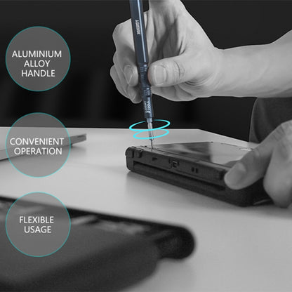 JAKEMY JM-8175 50 in 1 Double-sided Outer Box Multifunctional and Precision Screwdriver Tool Set, JM-8175 50 in 1