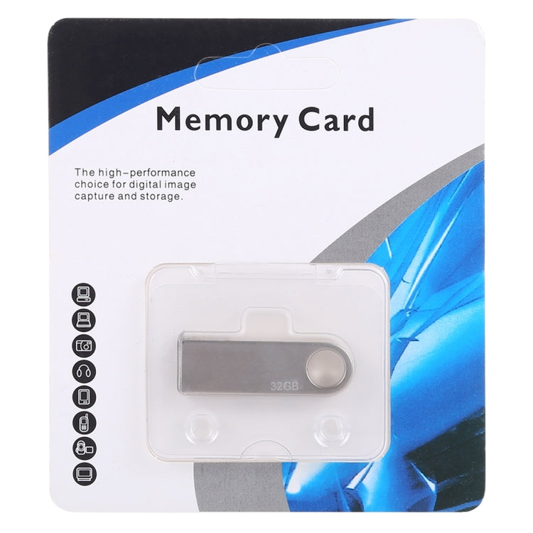 32GB Metal USB 2.0 Flash Disk, 32GB