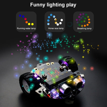 Yahboom Tinybit Smart Robot Car Compatible with Micro:bit V2/1.5 board, without Micro:bit V2/V1.5 Board, Tinybit Smart Robot